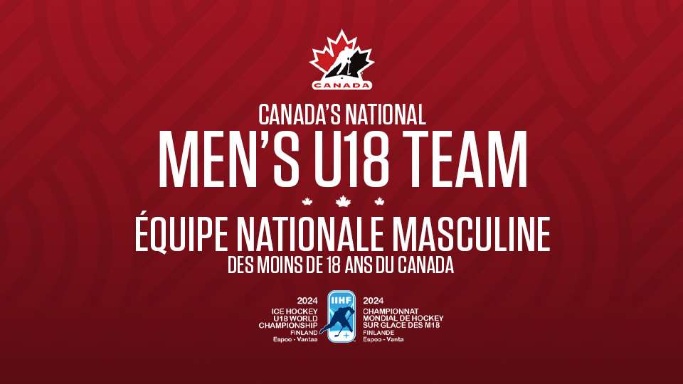 National Men's U18 Team Roster Named for 2024 IIHF World Championships